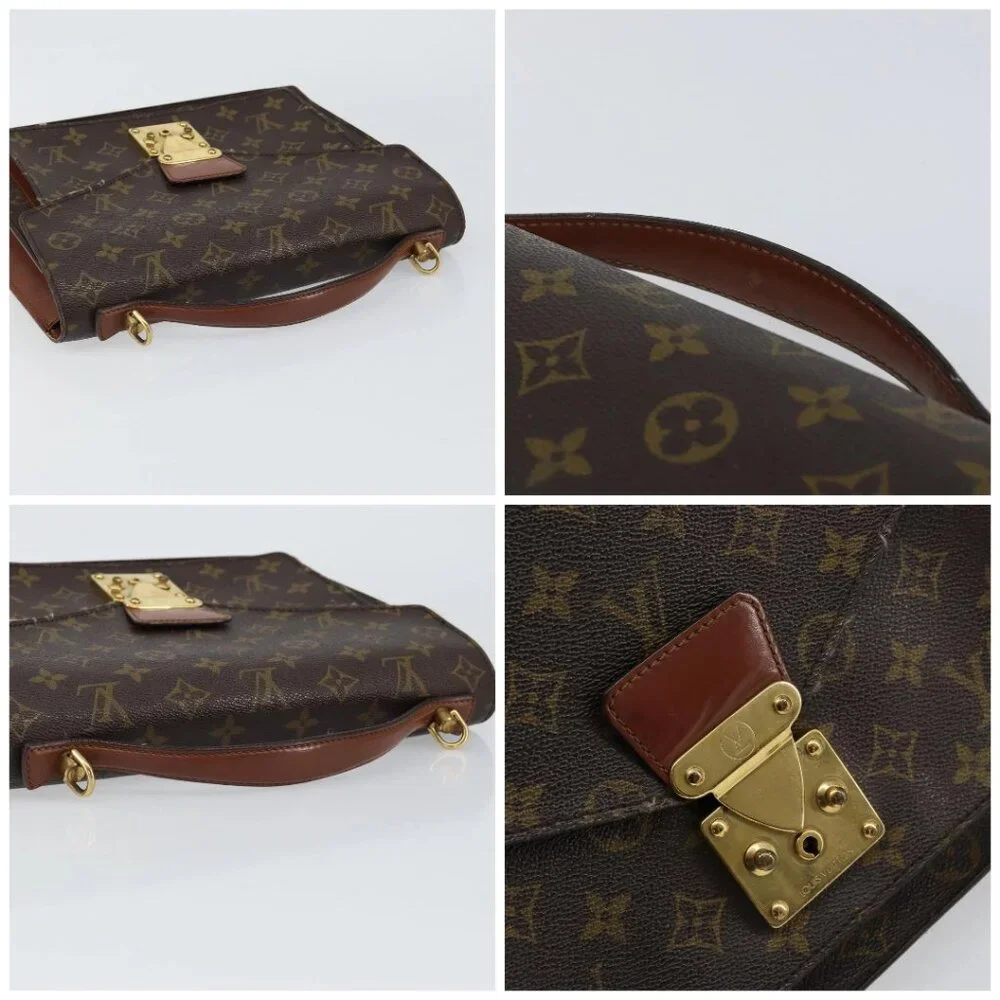 LOUIS VUITTON Monogram Monceau 28 Hand Bag